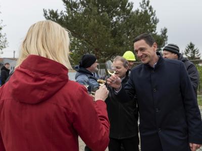Položení základního kamene sportcentrum (26)